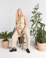 Immaculate Vegan - AGAZI Apple loafers HELEN - black