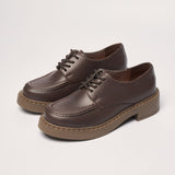 Immaculate Vegan - AGAZI Apple loafers HELEN - chocolate