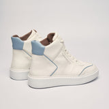 Immaculate Vegan - AGAZI EMI sneakers – white&blue