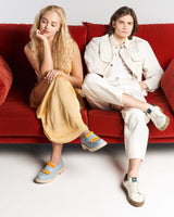 Immaculate Vegan - AGAZI JACOB sneakers – beige + green