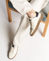 Immaculate Vegan - AGAZI JACOB sneakers – beige + navy blue