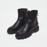 Immaculate Vegan - AGAZI Kama Vegan Leather Boots | Black