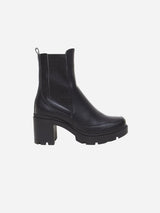 Immaculate Vegan - AGAZI Vicky Vegan Leather Heeled Boots | Black UK7.5 / EU41 / US9.5