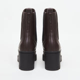 Immaculate Vegan - AGAZI VICKY plant-based boots: chocolate