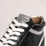 Immaculate Vegan - AGAZI Wine sneakers BLANKA - black