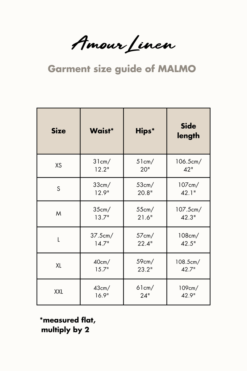 AmourLinen Malmo Linen Trousers | Multiple Colours