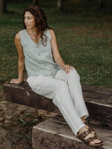 Immaculate Vegan - AmourLinen Malmo Linen Trousers | Multiple Colours