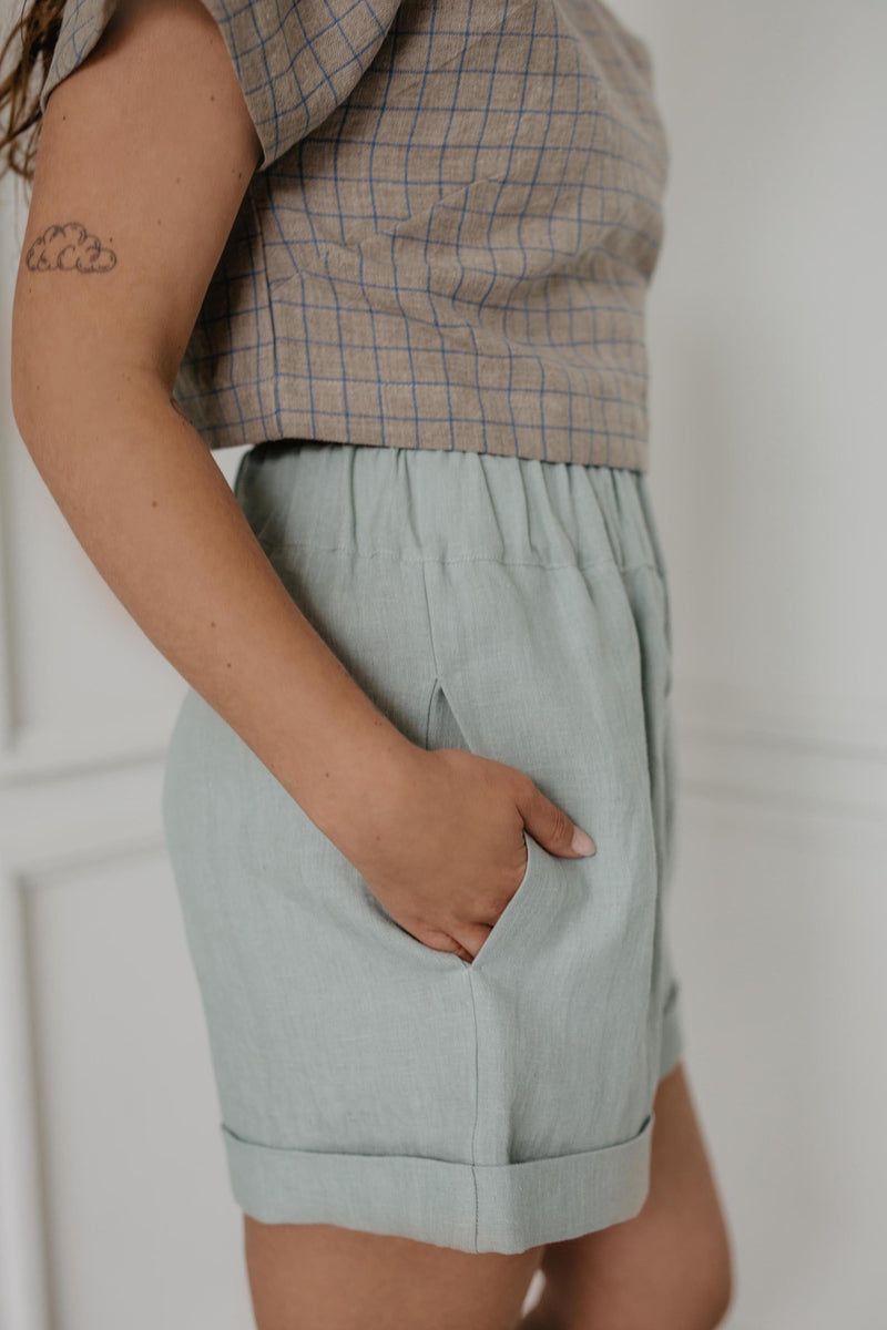 AmourLinen Mia Linen Shorts | Multiple Colours
