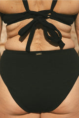 Immaculate Vegan - AQVA Swimwear Jondal Recycled Polyamide Bikini Bottom | Black