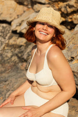 Immaculate Vegan - AQVA Swimwear Jondal Recycled Polyamide Bikini Bottom | Nude