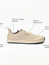 Immaculate Vegan - Bahé Revive Adapt Grounding Barefoot Shoe (Men's) - Stone