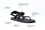 Immaculate Vegan - Bahé Respire Grounding Barefoot Sandal (Women's) - Eclipse