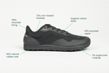 Immaculate Vegan - Bahé Women's - Revive Grounding Barefoot shoe (Eclipse)