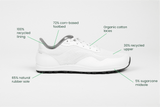 Immaculate Vegan - Bahé Women's - Revive Grounding Barefoot shoe (Frost)
