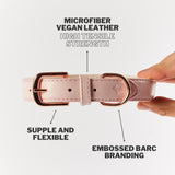 Immaculate Vegan - Barc London Blush Pink Dog Collar