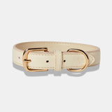 Immaculate Vegan - Barc London Light Ivory Dog Collar & Lead Set