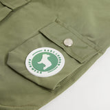 Immaculate Vegan - Barc London Original Khaki Green Dog Raincoat