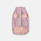 Immaculate Vegan - Barc London Reversible Dog Puffer Jacket: Pink & Lilac