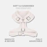 Immaculate Vegan - Barc London Vanilla Cream Easy Fit Dog Harness