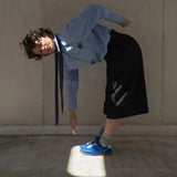 Immaculate Vegan - Zeta Shoes Delta Unisex Recycled Vegan Suede Sneakers | Cobalt