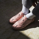 Immaculate Vegan - Zeta Shoes Delta Women's Recycled Vegan Suede Sneakers | Rose