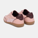 Immaculate Vegan - Zeta Shoes Delta Women's Recycled Vegan Suede Sneakers | Rose