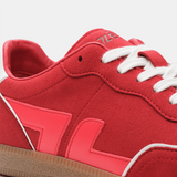 Immaculate Vegan - Zeta Shoes Delta Unisex Recycled Vegan Suede Sneakers | Garnet