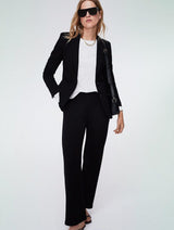 Immaculate Vegan - Baukjen Marian Trousers with LENZING™ ECOVERO™ 16 (UK Size 16) / Caviar Black