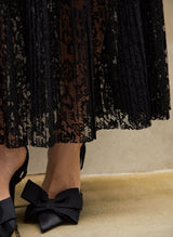 Immaculate Vegan - Baukjen Alice Recycled Lace Midi Skirt