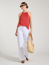 Immaculate Vegan - Baukjen Aster Linen Top