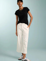 Immaculate Vegan - Baukjen Baukjen Essentials Organic Cotton Slim Tee | Caviar Black