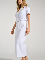 Immaculate Vegan - Baukjen Baukjen Essentials Regenerative Cotton Perfect Tee | Pure White