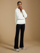Immaculate Vegan - Baukjen Bibii LENZING™ ECOVERO™ Flared Leggings | Caviar Black