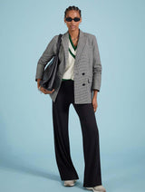 Immaculate Vegan - Baukjen Bonnie LENZING™ ECOVERO™ Wide Leg Leggings | Caviar Black