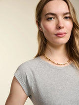 Immaculate Vegan - Baukjen Catherine Organic Cotton Top | Grey