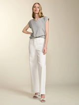 Immaculate Vegan - Baukjen Catherine Organic Cotton Top | Grey