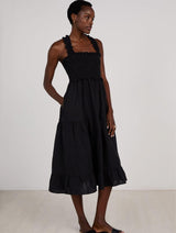 Immaculate Vegan - Baukjen Braylee Hemp Dress Caviar Black / 18 (UK Size 18)