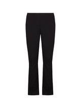 Immaculate Vegan - Baukjen Kimberley LENZING™ ECOVERO™ Jersey Kick-Flare Leggings | Caviar Black Caviar Black / UK6 / EU34 / US2