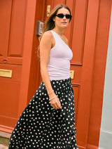 Immaculate Vegan - Baukjen Celeste Cupro Skirt