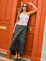 Immaculate Vegan - Baukjen Celeste Cupro Skirt