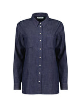 Immaculate Vegan - Baukjen Hattie Organic Denim Shirt | Dark Indigo Dark Indigo / UK6 / EU34 / US2