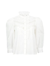 Immaculate Vegan - Baukjen Isamaya Organic Cotton Broderie Detail Blouse