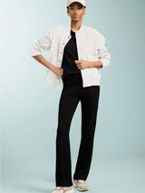 Immaculate Vegan - Baukjen Kimberley LENZING™ ECOVERO™ Jersey Kick-Flare Leggings | Caviar Black