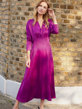 Immaculate Vegan - Baukjen Ariana Ecojilin Blend Dress Magenta / 6 (UK Size 6)