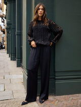 Immaculate Vegan - Baukjen Megan Satin Palazzo Trousers
