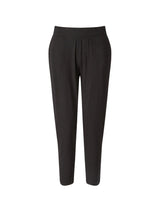 Immaculate Vegan - Baukjen Neath LENZING™ ECOVERO™ Jersey Tapered Trousers | Caviar Black