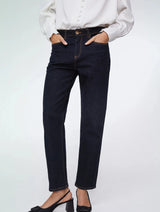 Immaculate Vegan - Baukjen Organic Cotton Boyfriend Jeans | Dark Denim