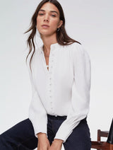 Immaculate Vegan - Baukjen Annika TENCEL™ Blouse | Pure White Pure White / UK6 / EU34 / US2