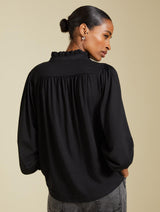 Immaculate Vegan - Baukjen Sima Frill Detail Blouse