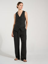 Immaculate Vegan - Baukjen Tallulah Linen Waistcoat